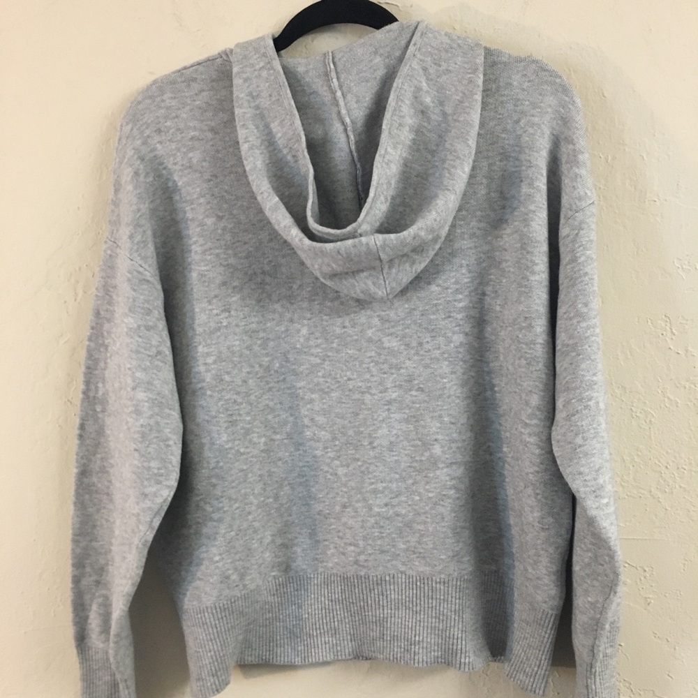 Mango Hoodie Sweatshirt Sweater Medium Gray - Picture 8 of 8